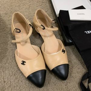 Chanel Mary Jane Flats